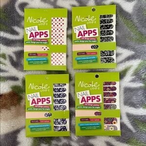Nail Design Patches - Assorted Colors